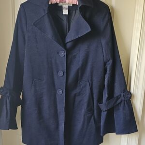 Simonton Says Navy Women's Jacket